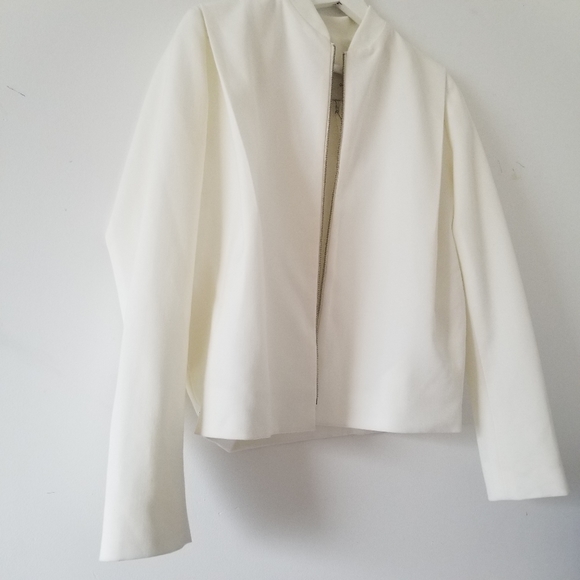 Oak + Fort Cream White Bomber - Picture 3 of 3